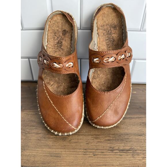 Rieker Cayenne Womens Leather Slip-On Shoes Sz 8 Brown Flexible Lightweight - Picture 2 of 6